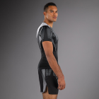 Рашгард -  Venum Adrenaline Short Sleeve Rashguard - Black/Grey​